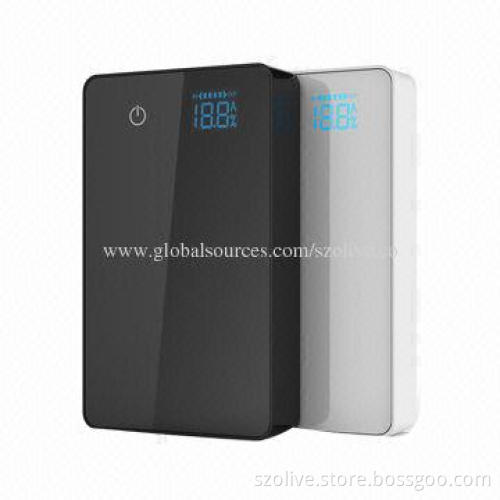 11,000mAh Power Banks, Capacity Indicator, Dimensions 128 x 76 x 23mm